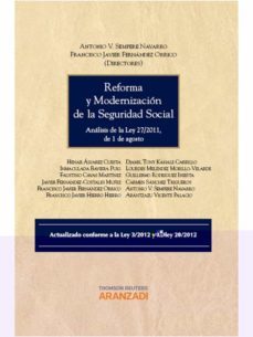 reforma y modernizacion de la seguridad social-9788499039756