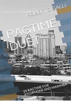 25 ragtime for xylophone and marimba (ebook)-9788827513156
