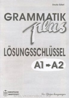 losungsscglussel grammatik plus a1 / a2-9788846822956