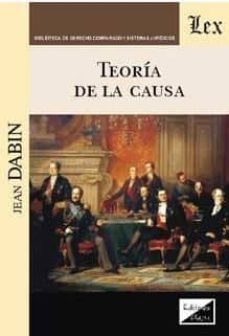 teoria de la causa-jean dabin-9789567799756