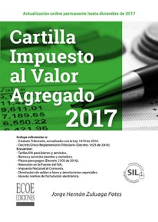 cartilla impuesto al valor agregado 2017 (ebook)-jorge hernán zuluaga potes-9789587714456