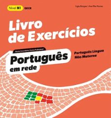 livro de exercícios - português em rede - nível b1 - plnm-ligia borges-9789720171856