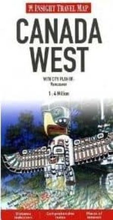 canada west insight travel map  ( 2008)-9789812589156