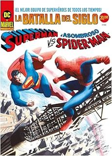 superman vs. el asombroso spiderman. portada alex ross dc-marvel treasury-gerry conway-andru ross-9791370137656