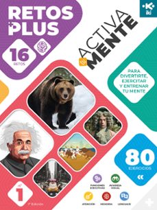 iki activa tu mente: retos plus 1. 16 retos con 80 ejercicios-9791387746056