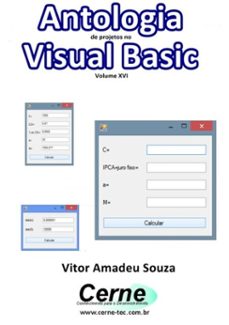antologia de projetos no visual basic volume xvi (ebook)-vitor amadeu souza-3410003123366