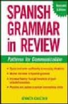 spanish grammar in review-kenneth chastain-9780071414166
