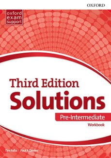 solutions pre-intermediate workbook 3º edicion pack mec-9780190541866