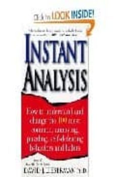 instant analysis-david j. lieberman-9780312194666