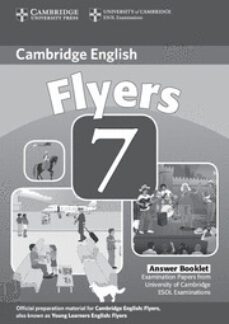 cambridge young learners english tests flyers 7 answer booklet-9780521173766