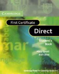 first certificate direct: student s book-9780521654166
