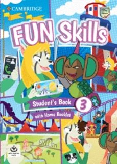 fun skills level 3 student`s book and home booklet with online activities-9781108563666
