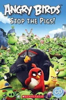angry birds: stop the pigs (book + cd)-9781407169866