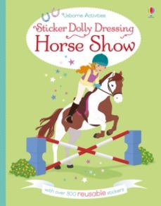 sticker dolly dressing horse show-lucy bowman-9781474933766