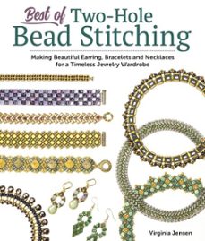 best of two-hole bead stitching (ebook)-virginia jensen-9781637411766