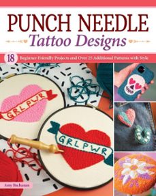 punch needle tattoo designs (ebook)-amy buchanan-9781637412466