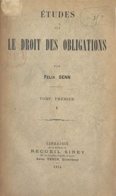 -félix senn-9782307364566