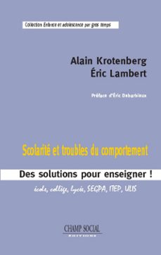 scolarite et troubles du comportement (ebook)-alain krotenberg-eric lambert-9782353714766