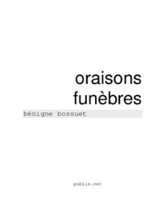 oraison a henriette dangleterre (ebook)-jacques benigne bossuet-9782814551466