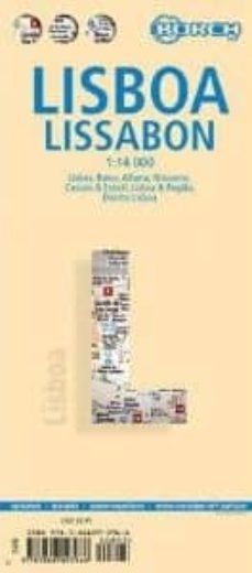 lisboa, plano callejero plastificado-9783866093966