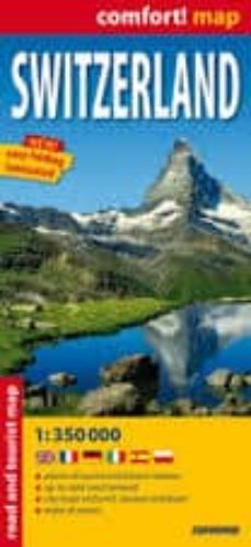 suiza, mapa de carreteras plastificado-9788375465266