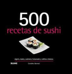 500 recetas de sushi (ebook)-caroline bennett-9788410268166
