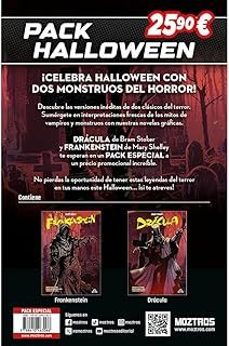 pack halloween dracula & frankenstein-9788410463066