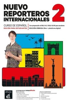 nuevo reporteros internacionales - 2ª ed hibrida. libro del alumn o-cristian selvas-clara serfaty-9788411573566