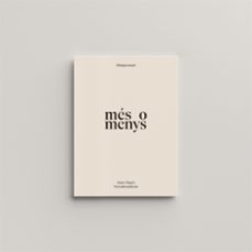 mes o menys-jana clapes-9788412948066