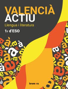 llengua i literatura 1º eso valencia actiu ed 2022-9788413583266