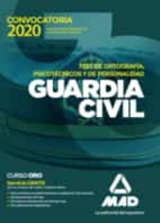 guardia civil. test de ortografia, psicotecnicos y de personalidad-9788414239766