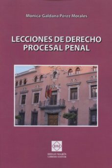 lecciones de derecho procesal penal-monica galdana perez morales-9788415903666