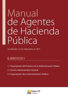 temas organizacion estado y adm. pub, dcho.adm.gral y org. hac. p ub. 1 er ejer. agentes hacienda-9788415946366