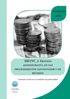 mf1787 gestion administrativa del procedimiento sancionador de re vencion (i.b.d.)-africa rodriguez garcia-9788416019366