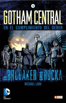 gotham central nº 01-greg rucka-9788416374366