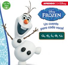 frozen. un cuento para cada vocal: a, e, i, o, u (leo con disney nivel 1)-9788416548866