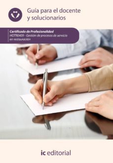 (i.b.d.) gestion de procesos de servicio en restauracion. hotr0409 - guia para el docente y solucionarios-9788417086466