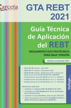 guia tecnica de aplicacion del rebt - gta rebt 2021-9788417289966