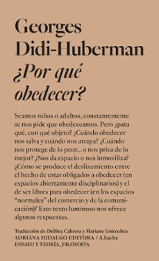 ¿por que obedecer?-georges didi-huberman-9788419208866