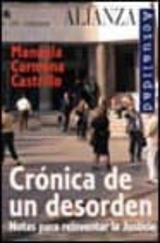 cronica de un desorden notas para reinventar la justicia-9788420644066