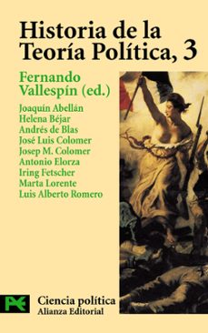 historia de la teoria politica (vol. 3)-fernando vallespin-9788420673066