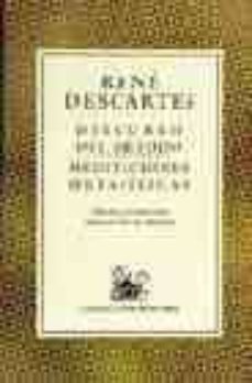 discurso del metodo;  meditaciones metafisicas-rene descartes-9788423919666