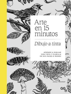 arte en 15 minutos. dibujo a tinta-anna tromop-9788425236266
