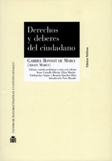 derechos y deberes del ciudadano-gabriel bonnot de mably-9788425914966