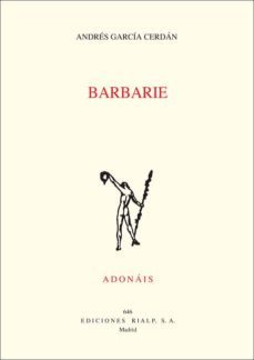 barbarie-andres garcia cerdan-9788432145766