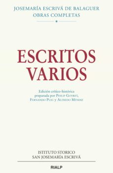 escritos varios (1927-1974). edicion critico-historica (ebook)-9788432150173