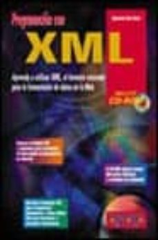 programacion con xml (incluye cd-rom)-ricardo eito brun-9788441511866
