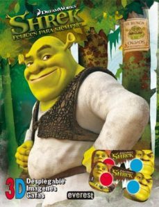 shrek 4: libro en 3d (incluye dos pares de gafas 3d)-9788444165066