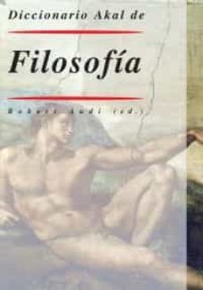 diccionario akal de filosofia-robert audi-9788446009566