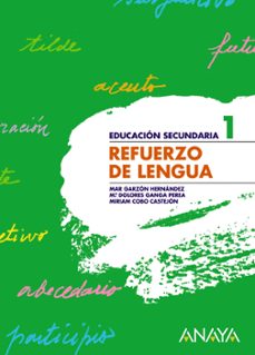 refuerzo de lengua, 1º educacion secundaria-9788466759366
